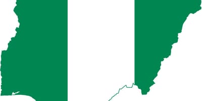 Mapa Nigerii dziennika