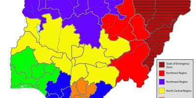 Czysta mapa pokazująca Zjednoczone